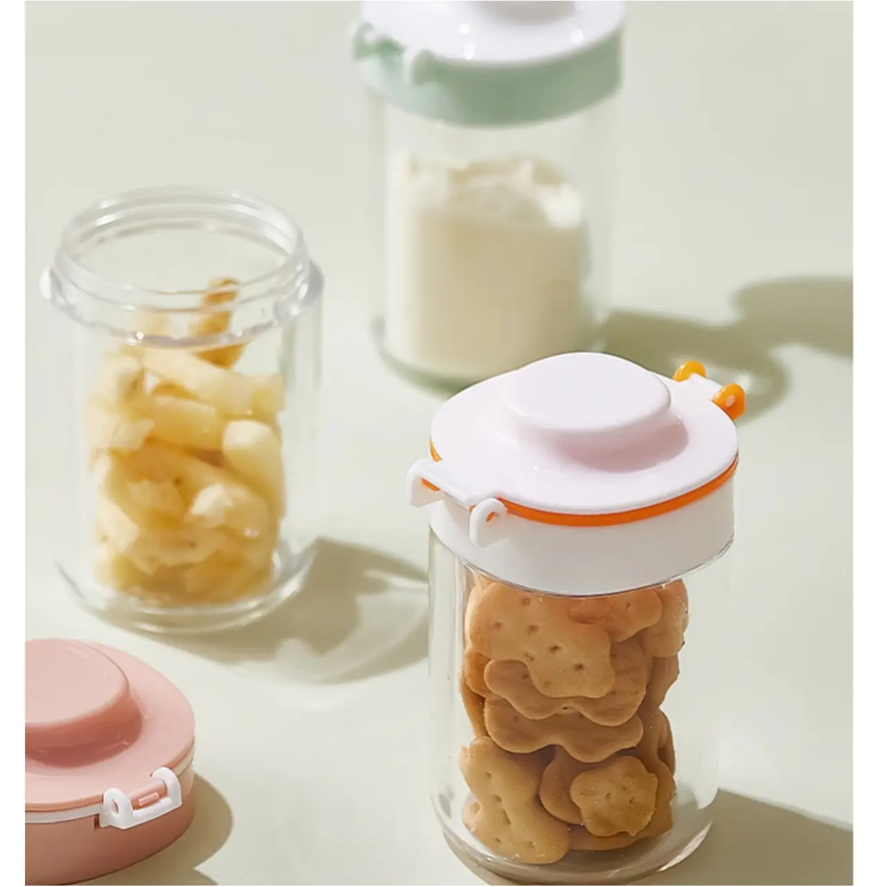 Dosificador de Leche en Polvo para Guagua | Hermético y Portátil